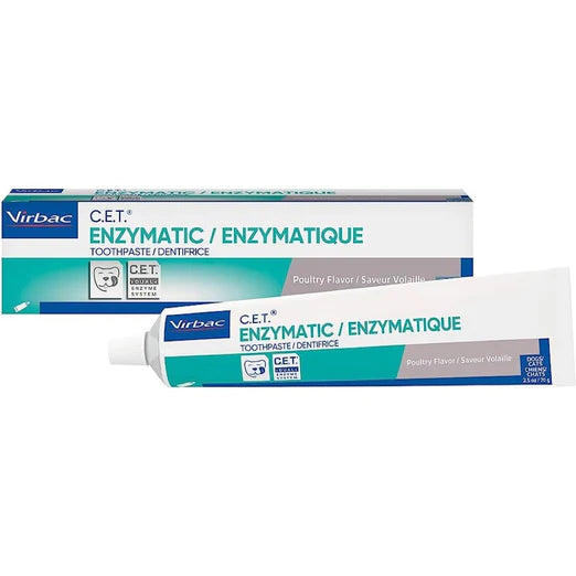 Virbac C.E.T. Enzymatic Toothpaste for Dogs & Cats (70g) – Assorted Flavours