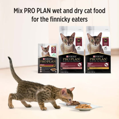 Purina Pro Plan Cat Wet Adult Essentials (85g x 12) - Chicken 12x85g