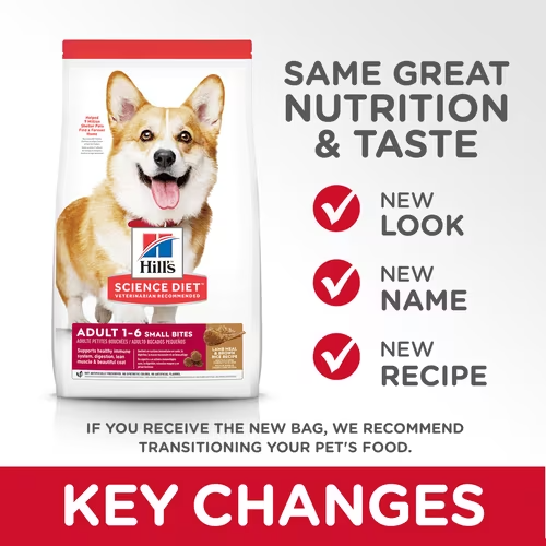 Hill's Science Diet Adult Small Bites Lamb Meal & Brown Rice Recipe dog food 15.5 lbs