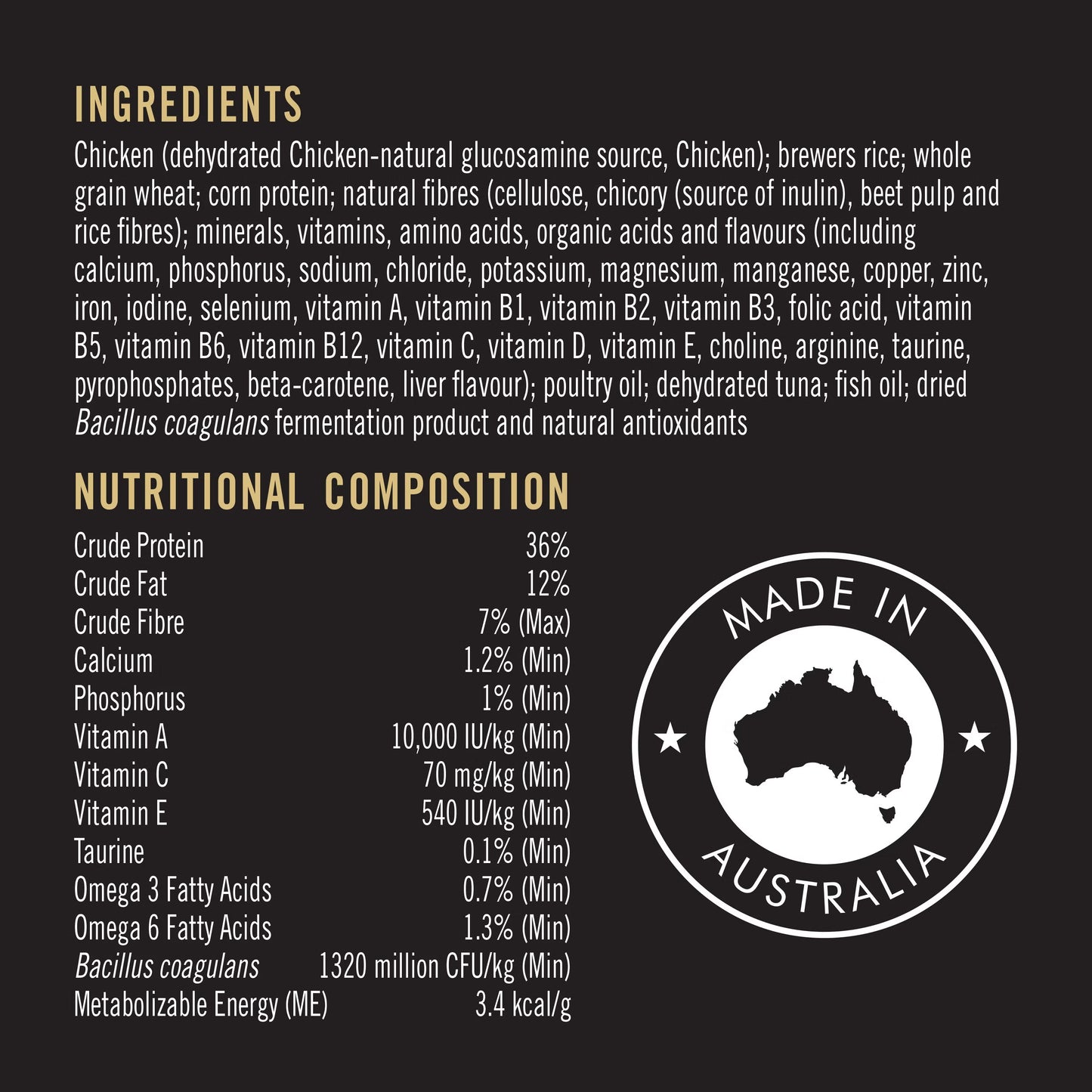 Purina Pro Plan Cat Indoor Hairball Control - Chicken