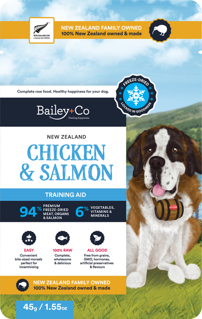 Bailey+Co Freeze Dried Complete Chicken & Salmon Diet (Dog)