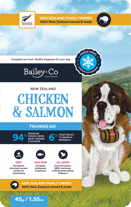 Bailey+Co Freeze Dried Complete Chicken & Salmon Diet (Dog)