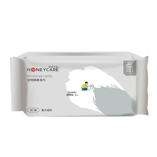 HoneyCare Pet Wipes (80pc)