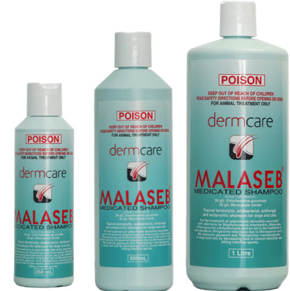 Dermcare Malaseb Medicated Shampoo for Dogs & Cats