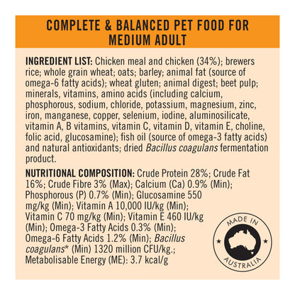 Purina Pro Plan Dog Adult Medium - Chicken
