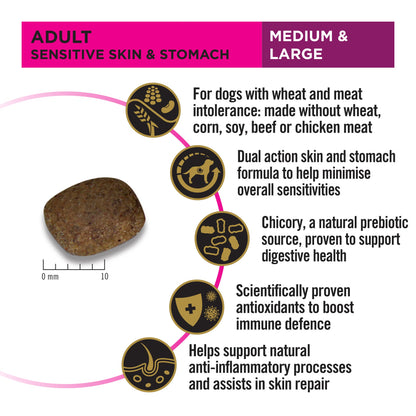 Purina Pro Plan Dog Adult Medium & Large Sensitive Skin & Stomach