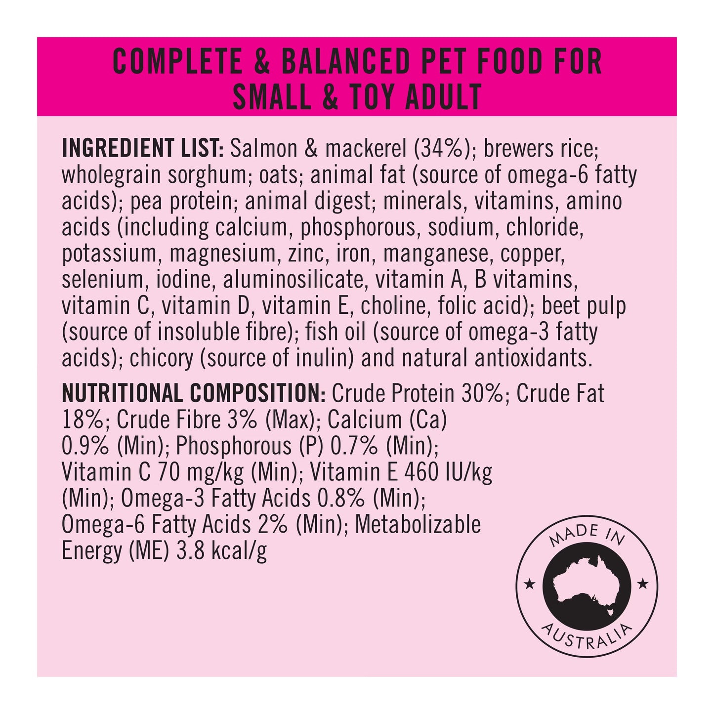 Purina Pro Plan Dog Adult Small & Toy Sensitive Skin & Stomach