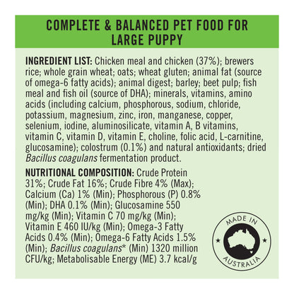 Purina Pro Plan Dog Puppy Large - Chicken